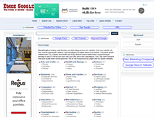 Tablet Screenshot of dmozgoogle.com